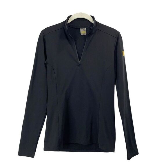 Arc'teryx‎ Arc' Test Team Baselayer Quarter Zip Pullover top Size M black - Picture 1 of 7
